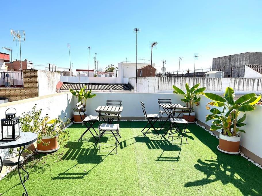 Hispalis Rooftop Alameda Hercules Sevilla Bagian luar foto